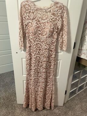 Eliza J mother of bride formal gown